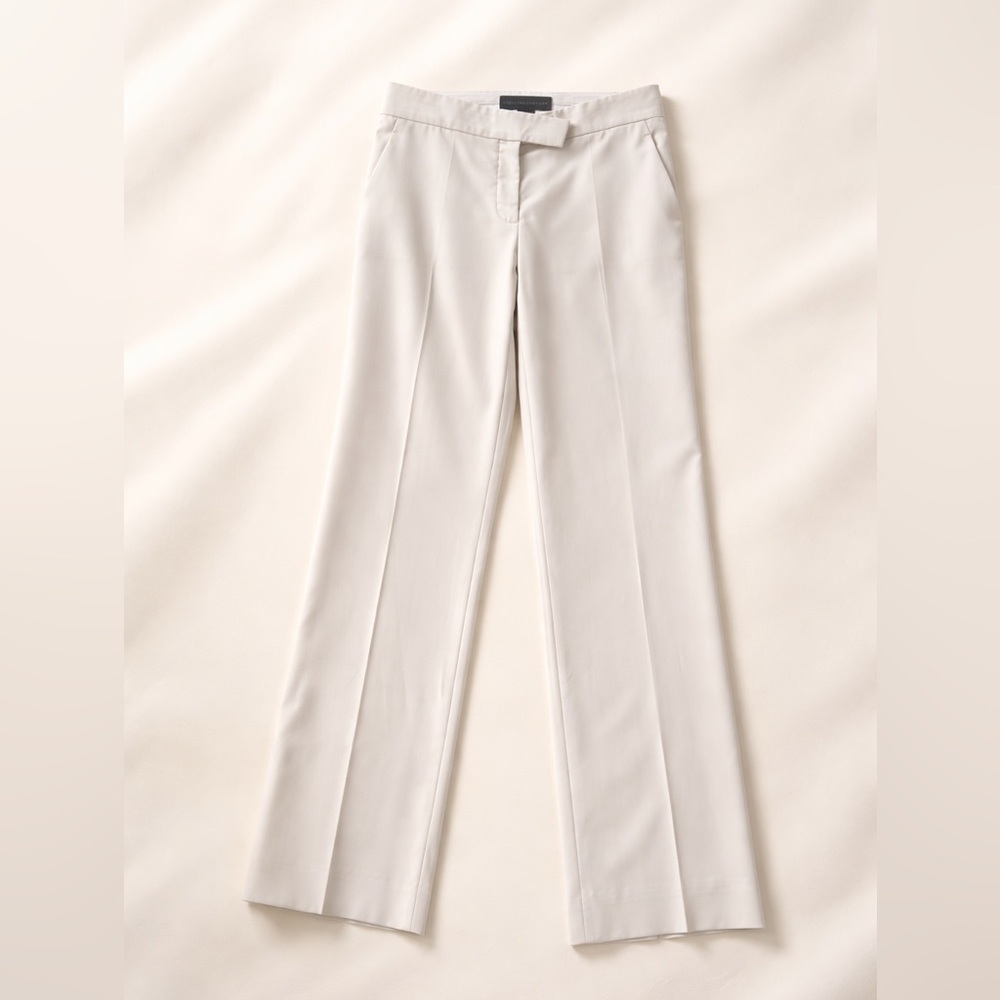 Stella McCartney Cream Wool Trousers – IT 38